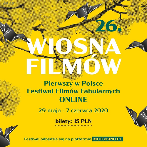 Wiosna filmów plakat kwadrat