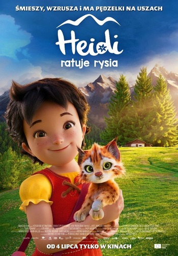 Heidi ratuje rysia plakat
